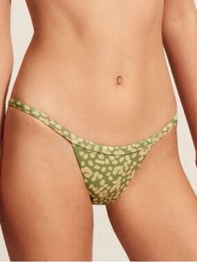 Matteau Petite Bikini Brief Spring Daisy NWT